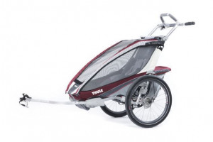 Bild zu Thule Chariot CX 1 Bike burgund